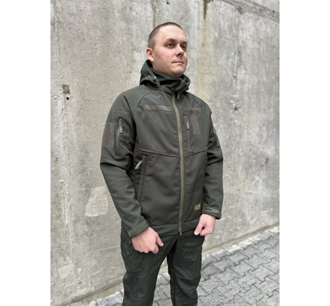 Куртка тактическая на подкладке softShell PATRIOT (olive) Куртка тактическая на подкладке softShell PATRIOT (olive)