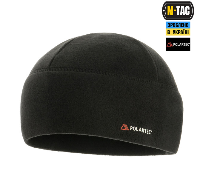 M-Tac шапка Watch Cap флис Light Polartec Black