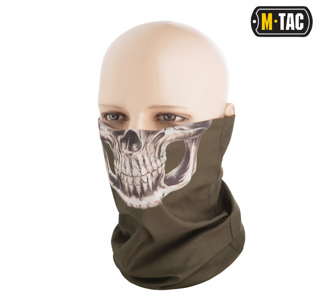M-Tac шарф-труба облегченный Reaper Skull Olive