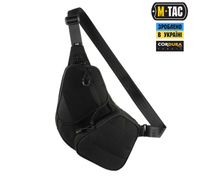 Сумка M-Tac Bat Wing Bag Elite Hex Black - черный